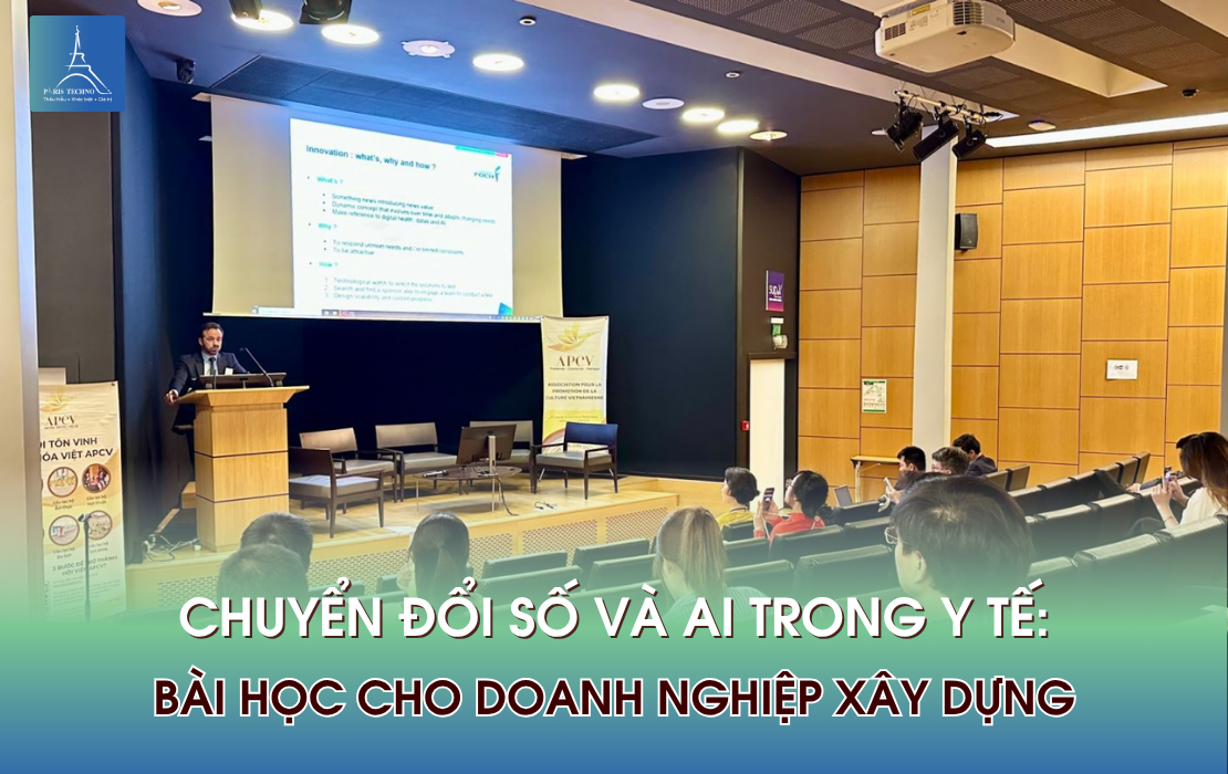 Chuyển đổi số và AI trong y tế: Bài học cho doanh nghiệp xây dựng 
