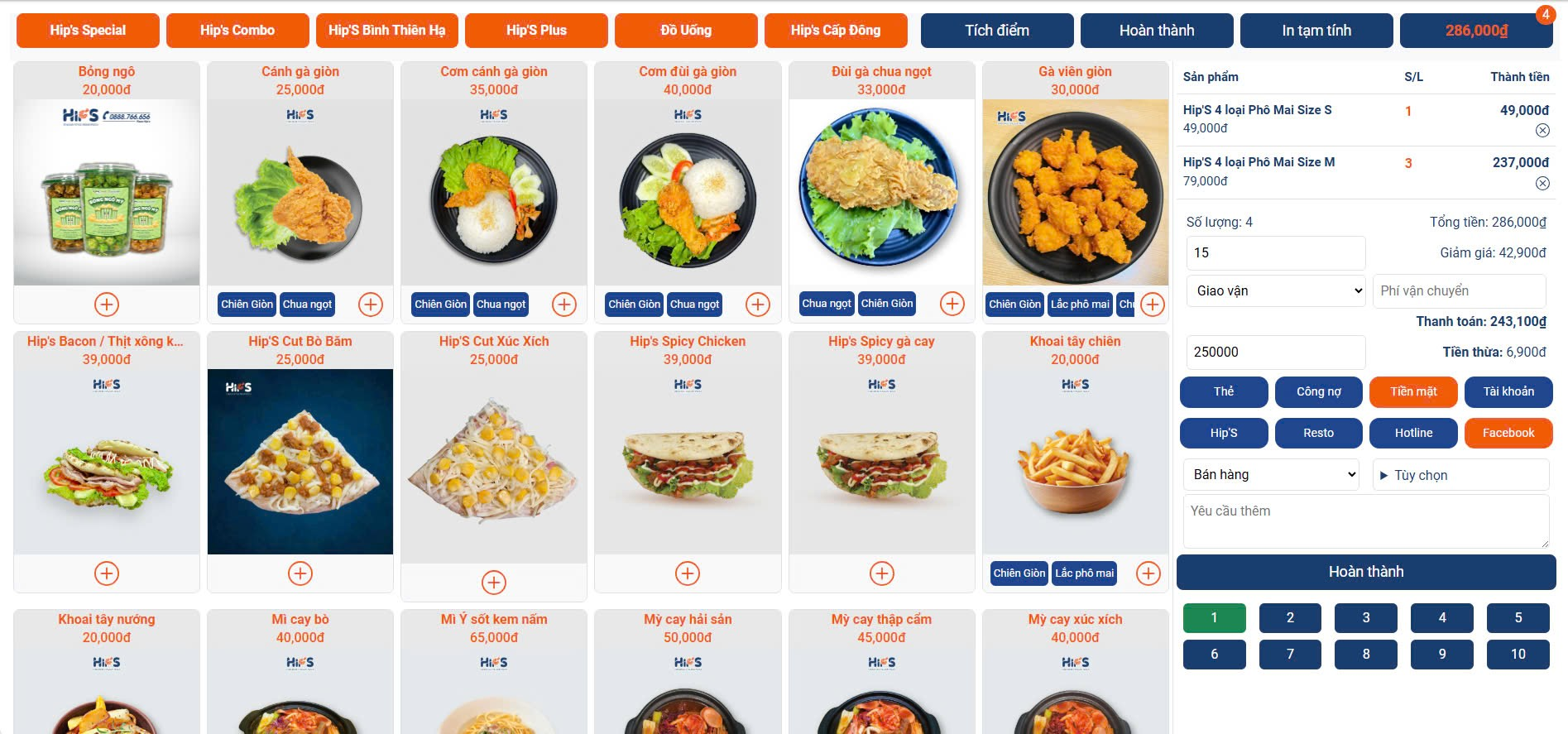 Hip'S POS - Phần mềm bán hàng hiệu quả chỉ trên một nền tảng
